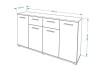 Chest of drawers Christian 160